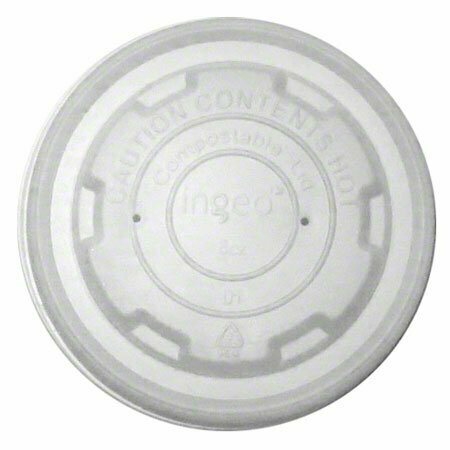 AMERICAREROYAL PrimeWare Hot / Cold Food Container Lid CPLA 8 oz, 50PK CFCL-8